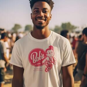 BobS Big Boy Tee - Los Angeles Burger Graphic T-Shirt, Unisex